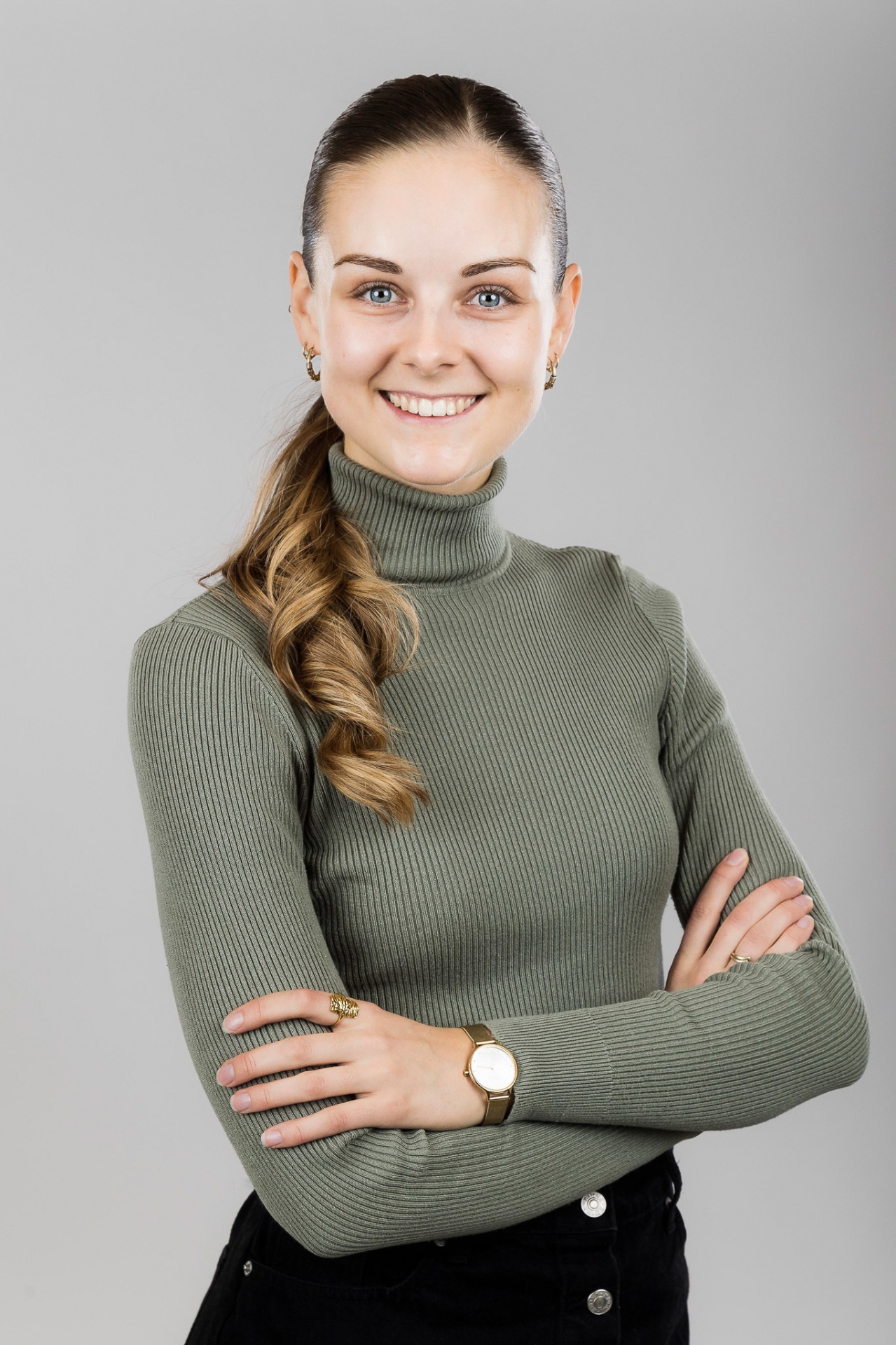 Professionelt LinkedIn profilbillede af kvinde